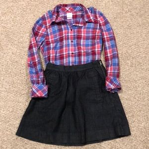 J.Crew Denim Skirt